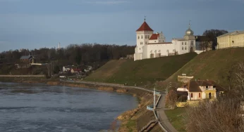 Речной флот в Гродно переходит на зимние стоянки — суда прекращают движение