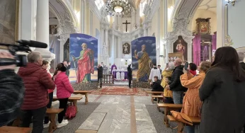 Знаменитый художник подарил костелу в Новогрудке два огромных образа