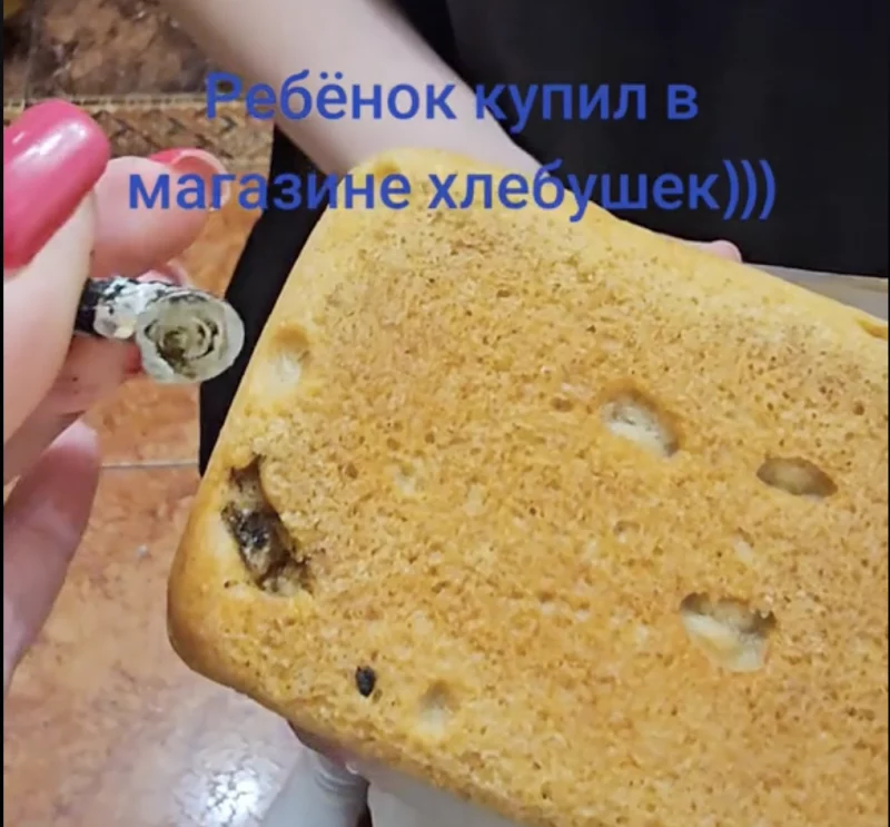 Гродненка обнаружила в хлебе болт. Куда обращаться, если в еде попался инородный предмет?