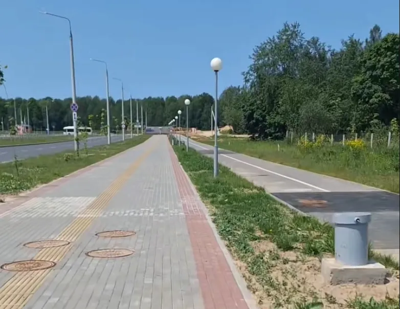 Велодорожки в Грандичах в Гродно