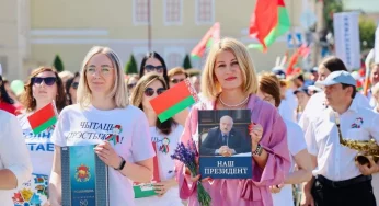 Разговоры о мире и патриотизме. В Гродно отметили День Независимости