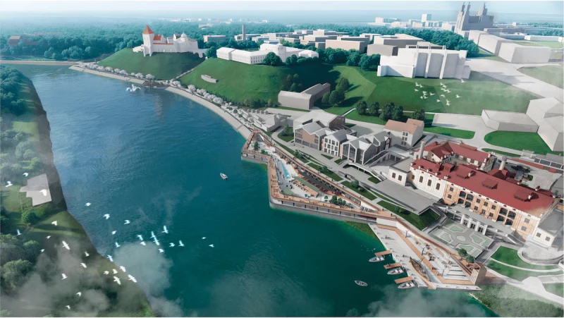 Проект набережной в Гродно выставят на общественное обсуждение: вот сроки