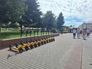 Еще один сервис кикшеринга вернулся в Гродно   Сервис проката Eleven. Фото сервиса