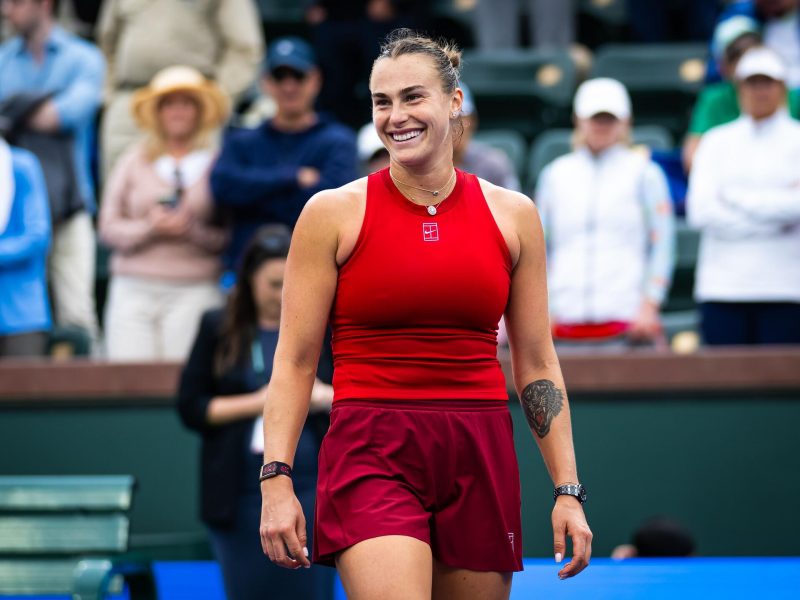 Белорусская теннисистка Соболенко вошла в пятерку самых высокооплачиваемых игроков мира Белорусская теннисистка Соболенко вошла в пятерку самых высокооплачиваемых игроков мира