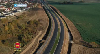 Более 32 тысяч тонн асфальта. Стало известно, когда откроют новую дорогу к Ольшанке