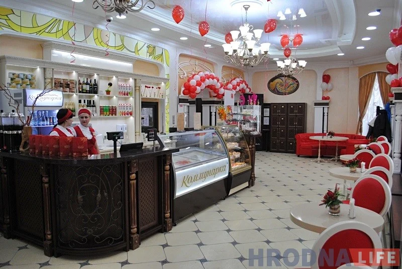 В центре Гродно закрылся фирменный магазин «Коммунарки»  В центре Гродно закрылся фирменный магазин «Коммунарки»