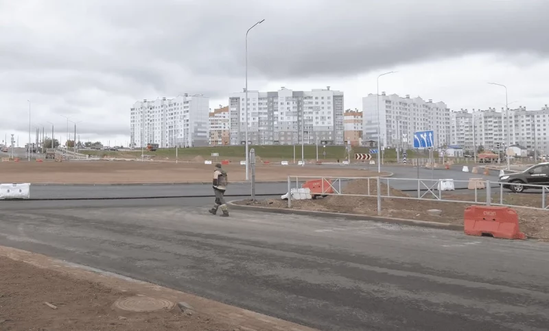 В Гродно заканчивают ремонт на участке объездной дороги 