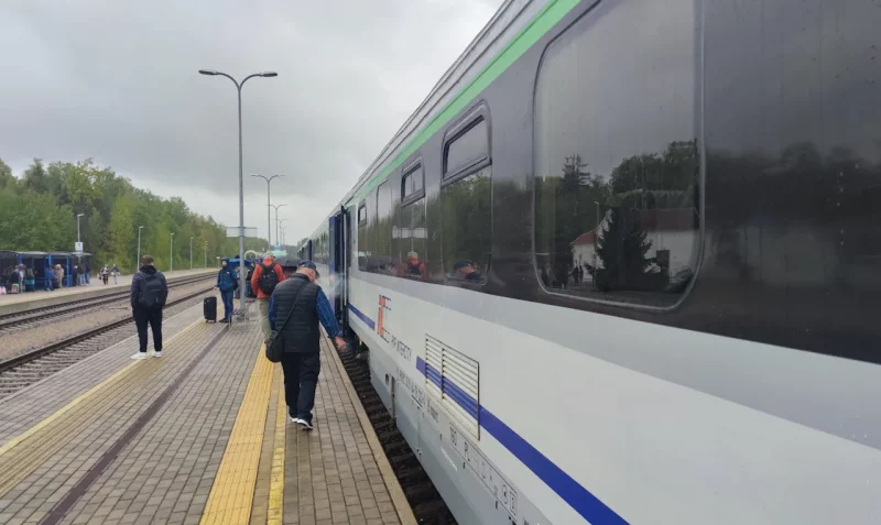 Польский поезд PKP Intercity. Фото: Hrodna.life