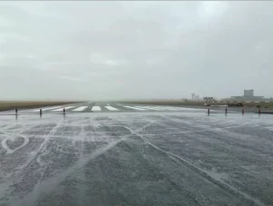 В аэропорту Гродно отремонтировали взлетную полосу В аэропорту Гродно отремонтировали взлетную полосу