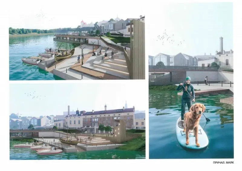 Проект Правонабережной в Гродно