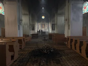 “Событие глубоко затронуло сердца”. В Сопоцкине восстанавливают костел XVIII века после большого пожара: надеются успеть к Рождеству Костел В Сопоцкине