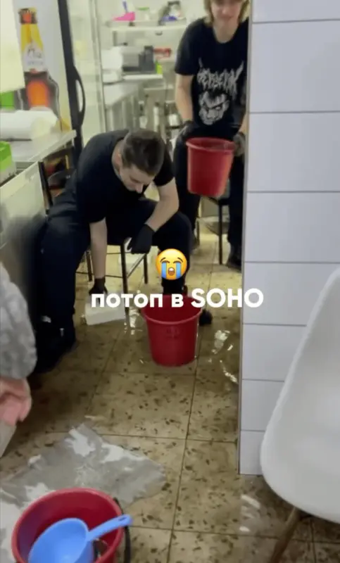 В одном из заведений Гродно случился потоп 