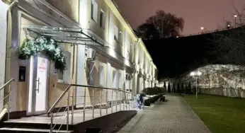 Подпорную стену у гродненского драмтеатра исследуют с помощью георадара и ультразвука