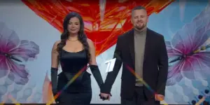 Бывшая жена и алименты. Как блогер из Гродно искал супругу на «Давай поженимся» Олег Тарасенко и невеста Анастасия. Скриншот Hrodna.life