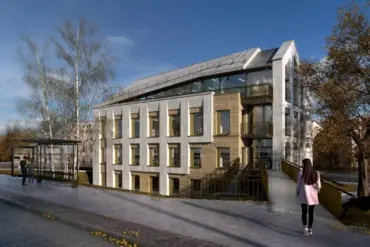 Архітэктар паказаў, як пасля перабудовы будзе выглядаць закінуты дом на Будзённага