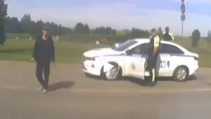 Житель Ошмян покритиковал ГАИ - у него нашли экстремизм и сняли с ним “покаянное” видео Ошмяны ГАИ