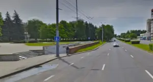 В Гродно реконструируют подземный переход через улицу Горького Подземный переход на Горького. Фото: Яндекс.Карты